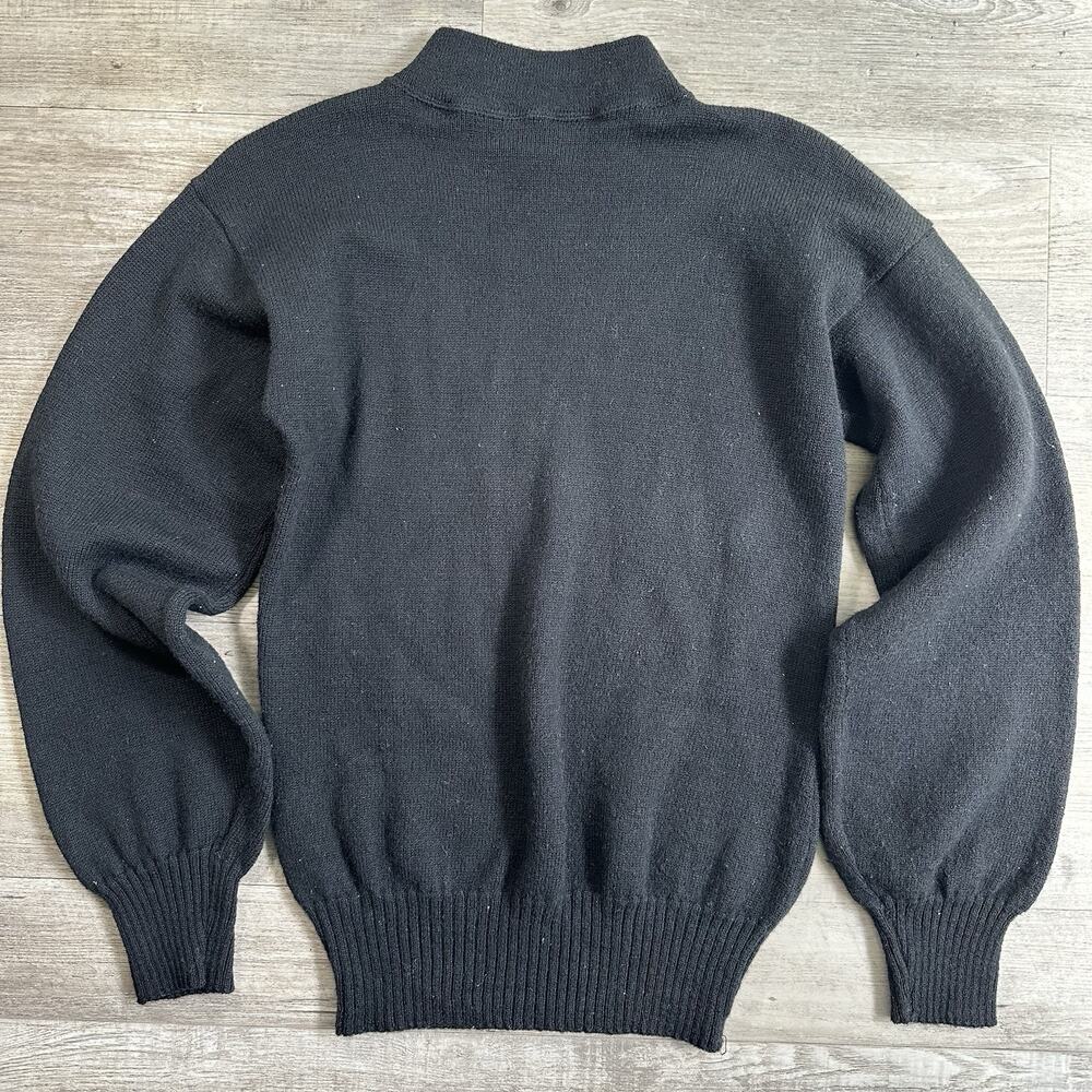 Delightful Knitting Mills Military Wool Sweater Large Militaria Original